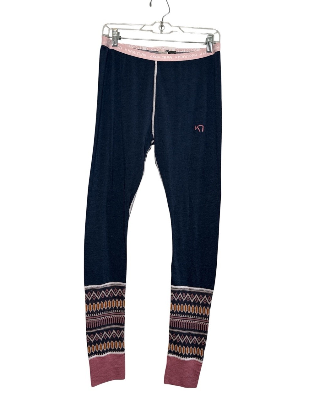 Kari Traa Women's Lokke 100% Wool Baselayer Pants Size Large